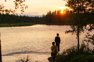 Закат на Писте